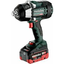 Akkumutterinväännin Metabo SSW 18 LTX 1750 BL 1/2&quot; sisältää 2x8Ah akut ja laturin