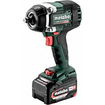 Akkumutterinväännin Metabo SSW 18 LTX 800 BL 1/2&quot; sisältää 2x5.2Ah akut ja laturin