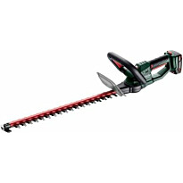 Akkupensasleikkuri Metabo HS 18 LTX 55 sis. 2x2Ah akut ja laturin