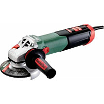 Kulmahiomakone Metabo WE 19-125 Q M-Brush 1900W kartonkipakkauksessa