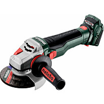 Akkukulmahiomakone Metabo WB 18 LTX BL 15-125 Quick ilman akkua ja laturia Metaboxissa