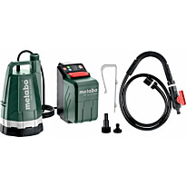 Uppopumppu Metabo TPF 18 LTX 2200 sadevesitynnyrille ilman akkua ja laturia