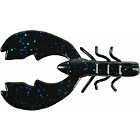 Viehe Berkley Chigger Craw 8cm Black Red Fleck 10kpl