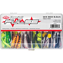 Viehesarja Berkley Pulse Shad MixBox 6cm 48kpl