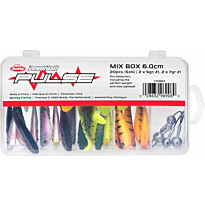 Viehesarja Berkley Pulse Shad Box 6cm sisältää jigipäät