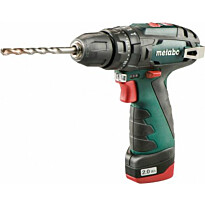 Akkuiskuporakone Metabo PowerMaxx SB 10.8V sisältää 2x2.0Ah akut