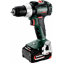 Akkuiskuporakone Metabo SB 18 18V sisältää 2x4,0Ah akut laturin ja metaBOXin