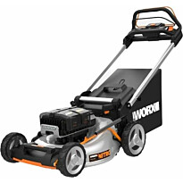 Akkuruohonleikkuri Worx WG761E 80V 53cm sisältää 4x20V akun ja laturin