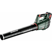 Akkulehtipuhallin Metabo LB 18 LTX BL 18V 2x5.2 Ah akulla ja laturilla