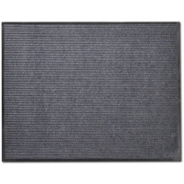 Harmaa pvc ovimatto 120 x 180 cm