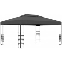 Huvimaja fineprice 3x4 m antrasiitti