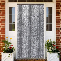 Hyönteisverho ruskea ja beige 100x220 cm chenille