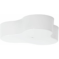Kattoplafondi Innolux Triple, ø 400x130mm, valkoinen, Verkkokaupan poistotuote
