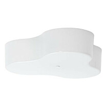Plafondi Innolux Triple, Ø600mm, valkoinen, Verkkokaupan poistotuote