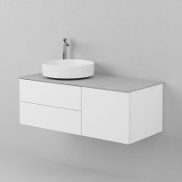 Allaskaappi INR Air Solid 100 B, Premium White