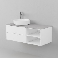 Allaskaappi INR Air Solid 100 D, Premium White