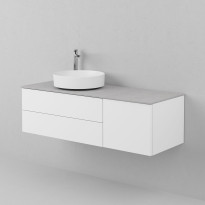 Allaskaappi INR Air Solid 120 B, Premium White