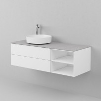 Allaskaappi INR Air Solid 120 D, Premium White