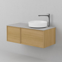 Allaskaappi INR Air Wood 100 A, Natural Oak