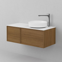 Allaskaappi INR Air Wood 100 A, Dark Oak