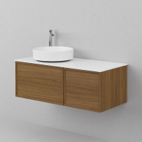Allaskaappi INR Air Wood 100 B, Dark Oak