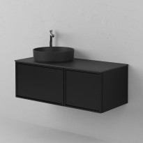 Allaskaappi INR Air Wood 100 B, Black Oak
