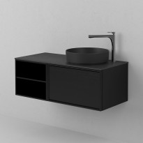 Allaskaappi INR Air Wood 100 C, Black Oak