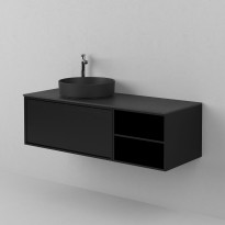 Allaskaappi INR Air Wood 120 D, Black Oak