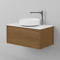 Allaskaappi INR Air Wood 80, Dark Oak