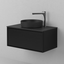 Allaskaappi INR Air Wood 80, Black Oak