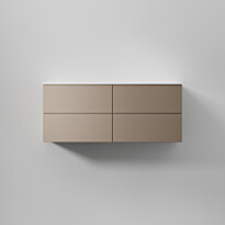 Allaskaappi INR Core Solid 120 D, 1200x454mm, Warm Clay
