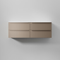 Allaskaappi INR Core Avant 140 D, 1400x454mm, Warm Clay