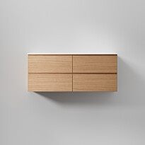 Allaskaappi INR Core Grip 120 D, 1200x454mm, Natural Oak