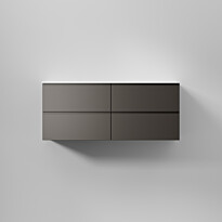 Allaskaappi INR Core Grip 120 D, 1200x454mm, Carbon Grey