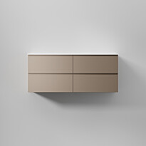Allaskaappi INR Core Grip 120 D, 1200x454mm, Warm Clay