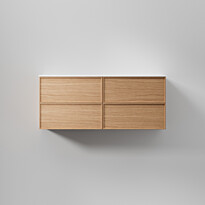 Allaskaappi INR Core Sense 120 D, 1200x456mm, Natural Oak