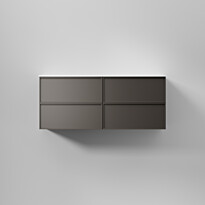 Allaskaappi INR Core Sense 120 D, 1200x456mm, Carbon Grey