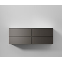 Allaskaappi INR Core Sense 140 D, 1400x456mm, Carbon Grey