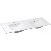 Pesuallas Interia Slim Double, 1510x460mm, kaksialtainen, valkoinen 