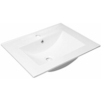 Pesuallas Interia Slim 600x460x180 mm, valkoinen
