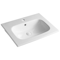 Pesuallas Interia Piedra Vanity Unit, valkoinen eri kokoja