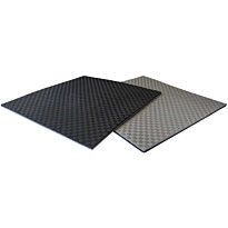 Tatamimatto React, 100x100x2 cm, musta/harmaa