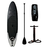 SUP-lautasetti Deep Sea Pro, ilmatäytteinen, 300cm, 15 PSI, musta