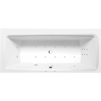 Poreamme Interia Kvadra Hydro-Air, 1700x800x470mm, 250l, valkoinen