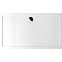 Suihkunurkan allas Interia Karia, kivimassa, 1200x700x40mm, oikea