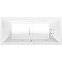 Poreamme Interia Marlene Hydro, 1800x800x480mm, 315l, valkoinen
