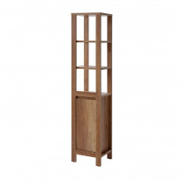 Korkea kaappi Interia Classic Oak, 40x185x35 cm, tammi