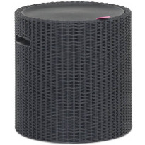 Jakkara/kylmälaukku Cool Stool, säilytyksellä, 39L, musta