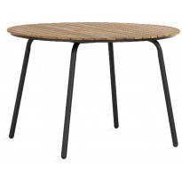 Ruokapöytä Abellas, Ø110cm, 4-istuttava, puu