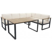 Oleskeluryhmä Springvale, kulma, 6-istuttava, beige